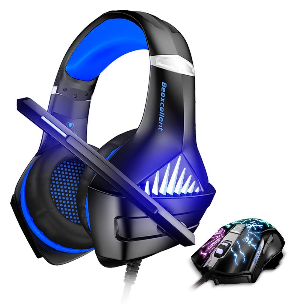 Mic Bengoo Pink Headset Purple Gaming Headset Xbox BENGOO G9000