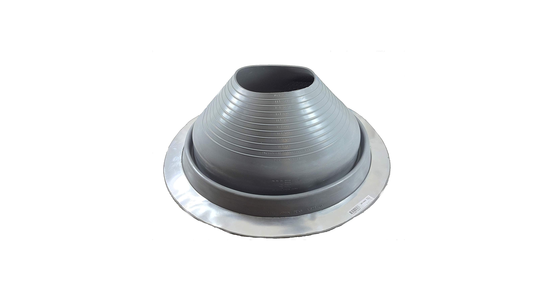 Grey Roof Flashing 03G For Flue Pipes, High Teperature (up To 200 DegC
