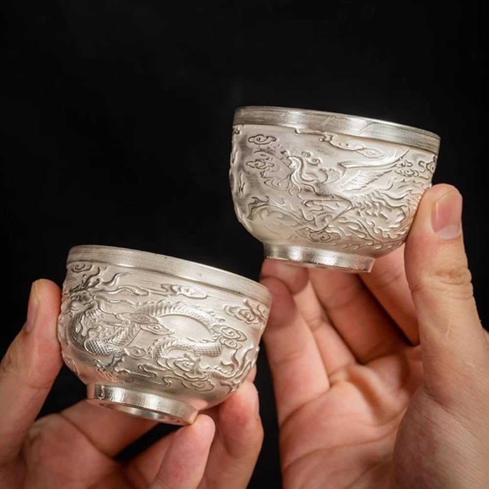 純銀製　大、中、小、３個盃 銀杯 純銀 盃 3個 純銀杯的價格推薦- 2025年7月| 比價
