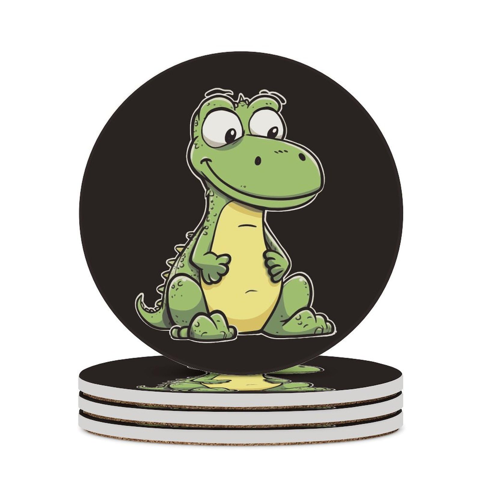 Dessous de verre crocodile pour décoration de table basse et apéritif