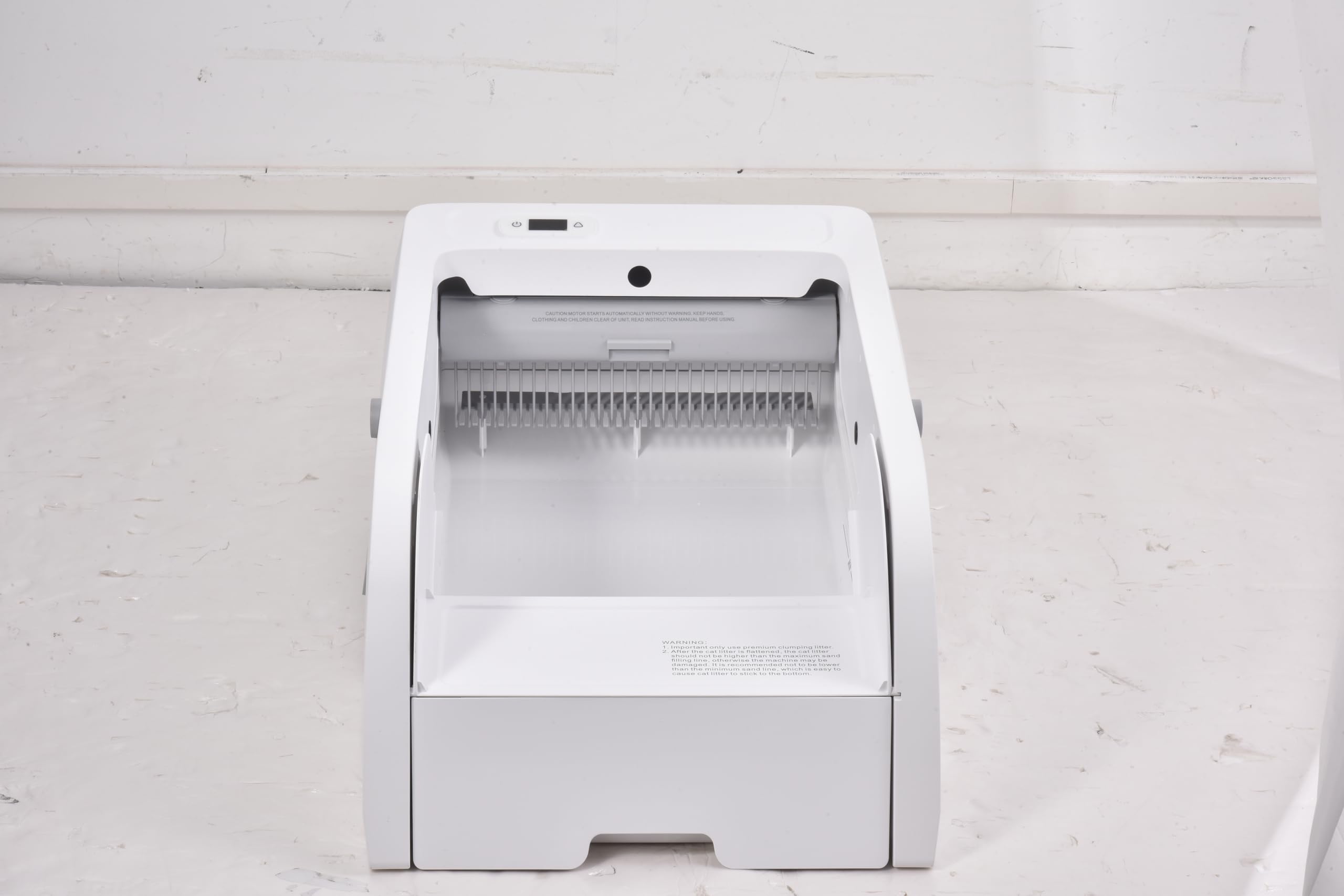 Lettiera per Gatti con Pulizia Automatica 5L Pulsante o Telecomando APP Sotto i 45 Decibel Lettiera Gatto con Sensore a Infrarossi e Protezione dalle Perdite 20 KG Massimo 73,8x25x45 cm