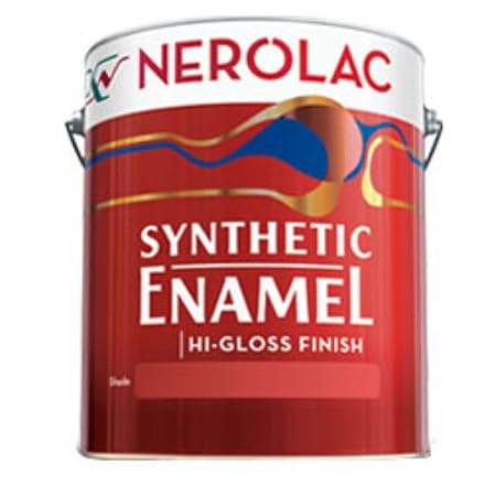 Nerolac Synthetic Enamel Paint 1 LTR (New Satin Blue)