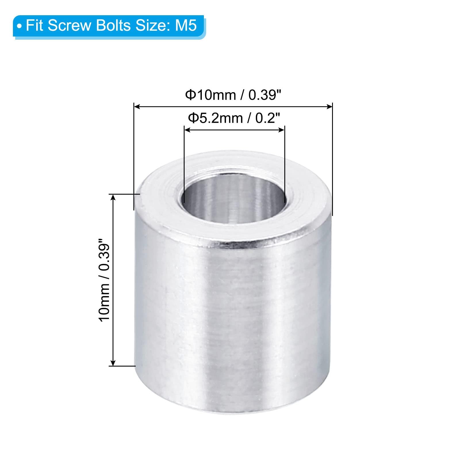 TA-VIGOR 20Pcs M5 Aluminum Spacer - Image 2
