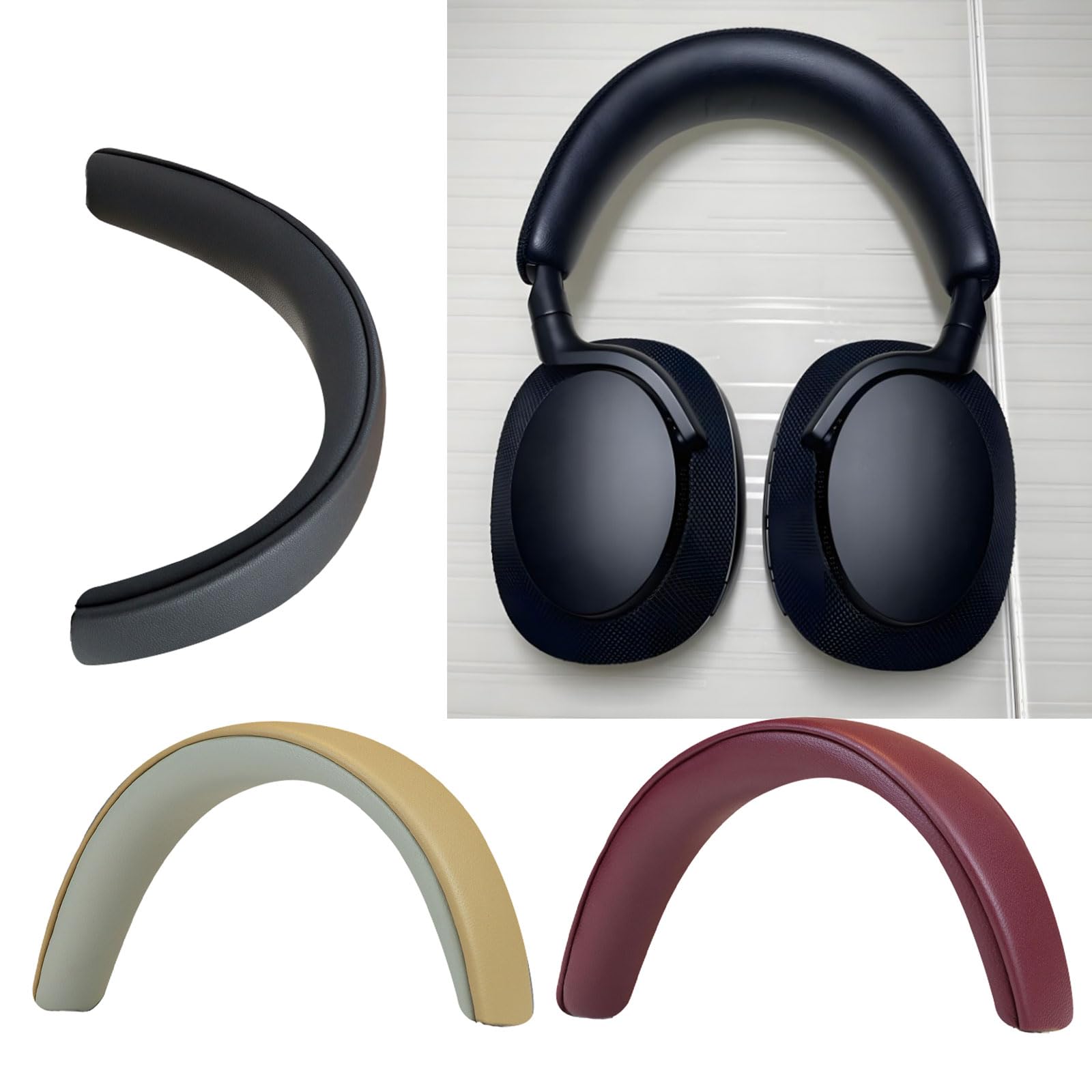 Cojín de piel de cordero para auriculares PX7S2, cómoda almohadilla de repuesto suave