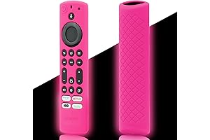 LEFXMOPHY Case for Amazon Toshiba/Insignia 2020-2023 Remote Control Cover - Hot Pink...