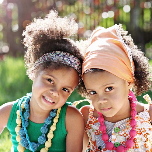 Little Kids Hair Bandana Headband/Head Scarf - Girls Age 1-4/5Y, Ideal for Babies 12 Months up, Toddlers and Pre-Schoolers3