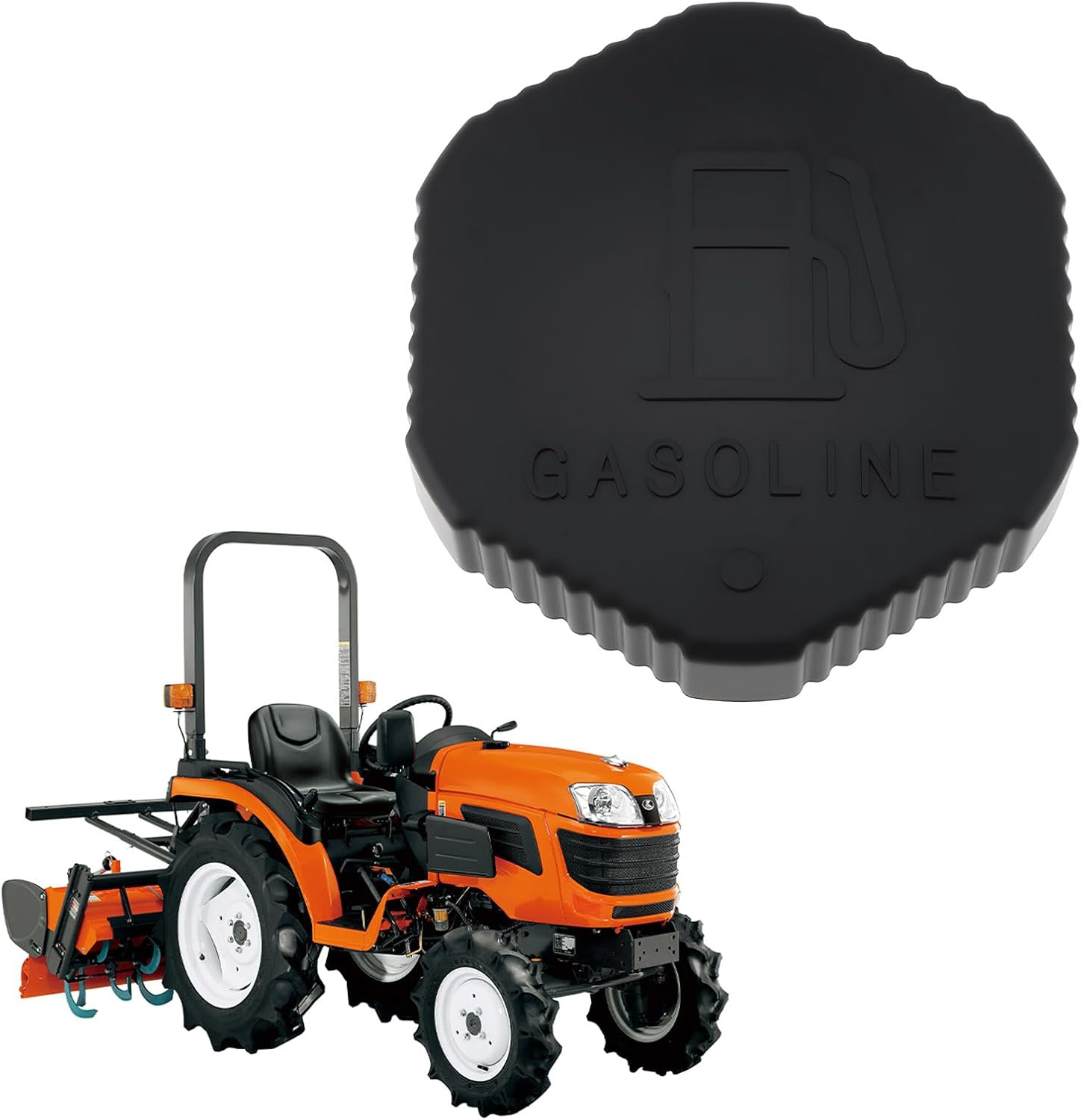 1pc Tractor Fuel Tank Cap 6A100-54910 Compatible with Kubota B1700 B21 B2100