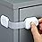Child Safety Lock for Refrigerator, Cabinet, Drawer, Freezer & Door with 4 Extra Strong Adhesives - White by HavenHause (Pack of 8 White)