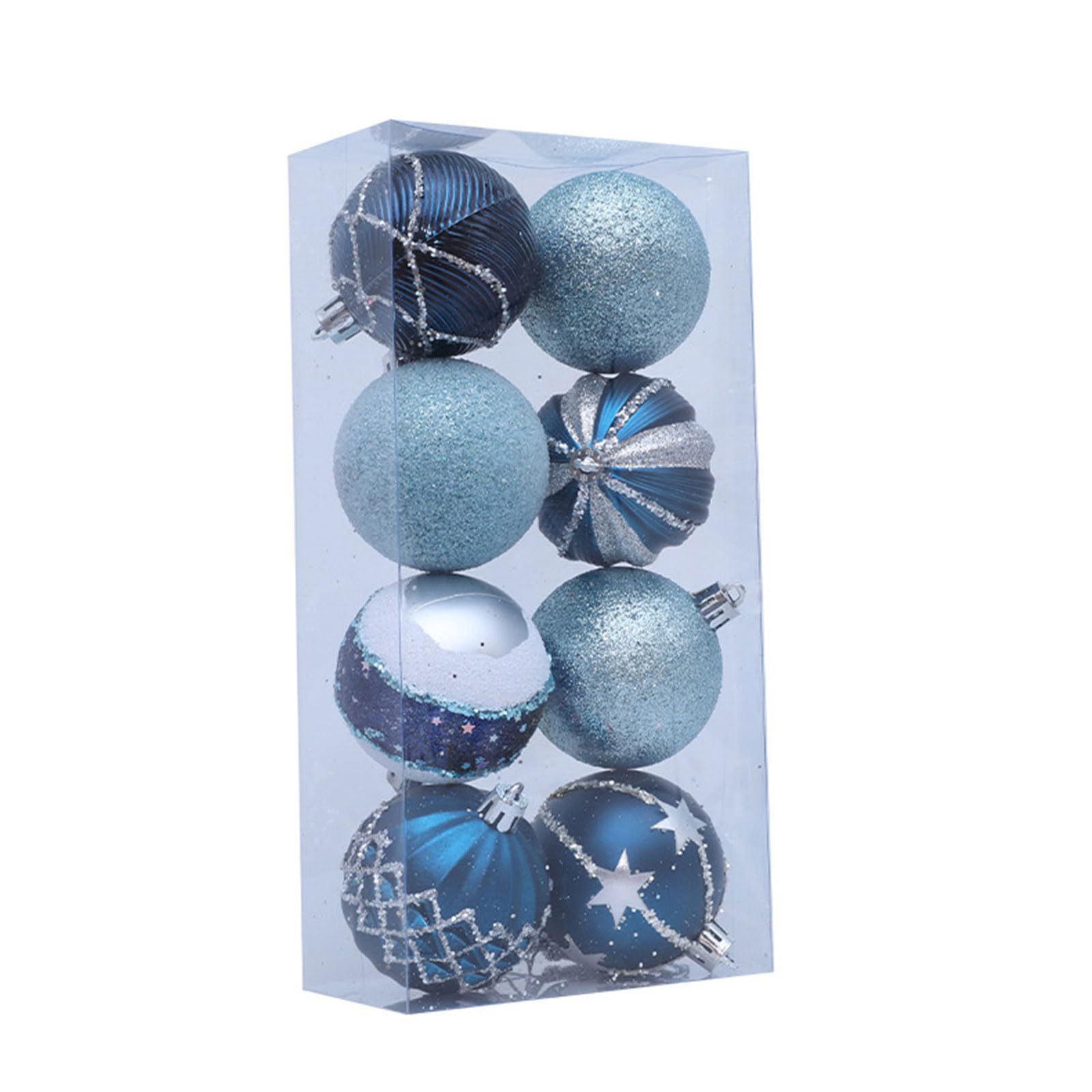 Kalttoy Christmas Tree Decorations Shimmering Festival Ball Ornament Hanging Balled for Tree Home and Festive Christmas Ball Ornament