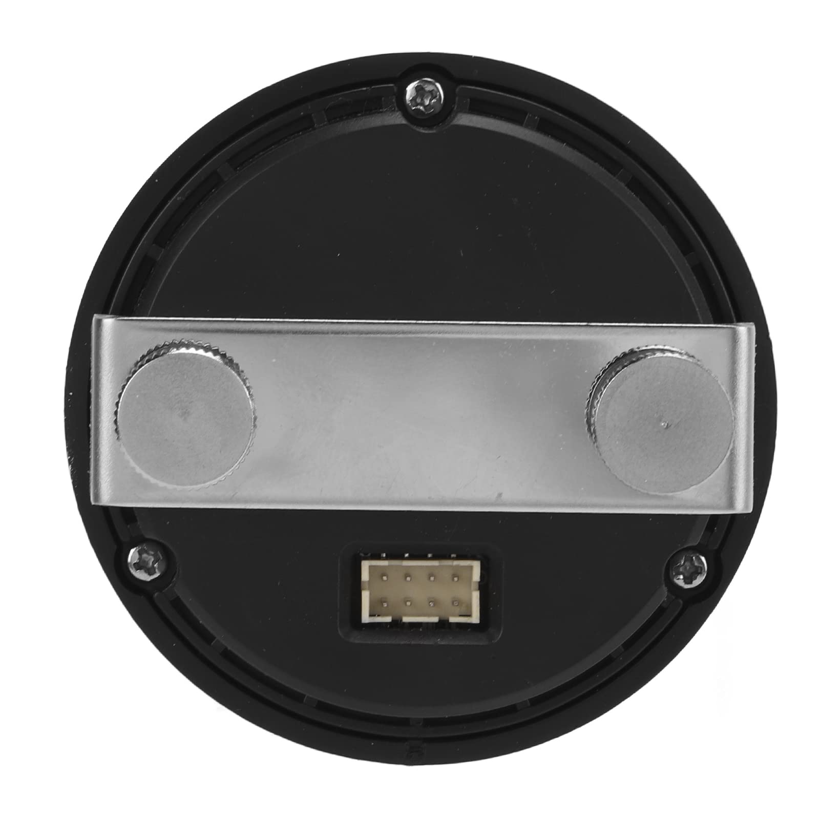 Keenso Zestaw Mierników Ciśnienia 2-1 16 Cali 52 Mm Wskaźnik Ciśnienia Paliwa ABS 0 do 15 PSI Czerwona Dioda LED Biała Tarcza Dokładny Stabilny Antishock do Uniwersalnych Modyfikacji Samochodów