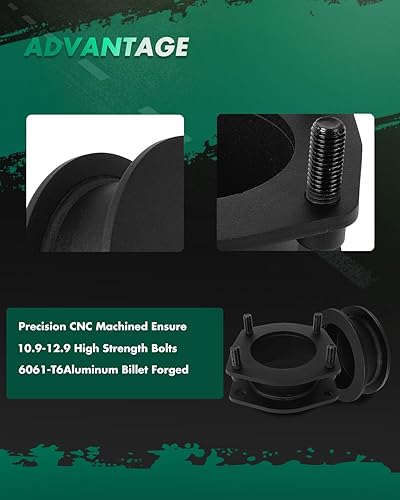 Miniatura 3 de SCITOO Kits de elevación de nivelación delantera y trasera de 2 pulgadas para Jeep Grand para Cherokee 2005-2010, 4 kits de nivelación