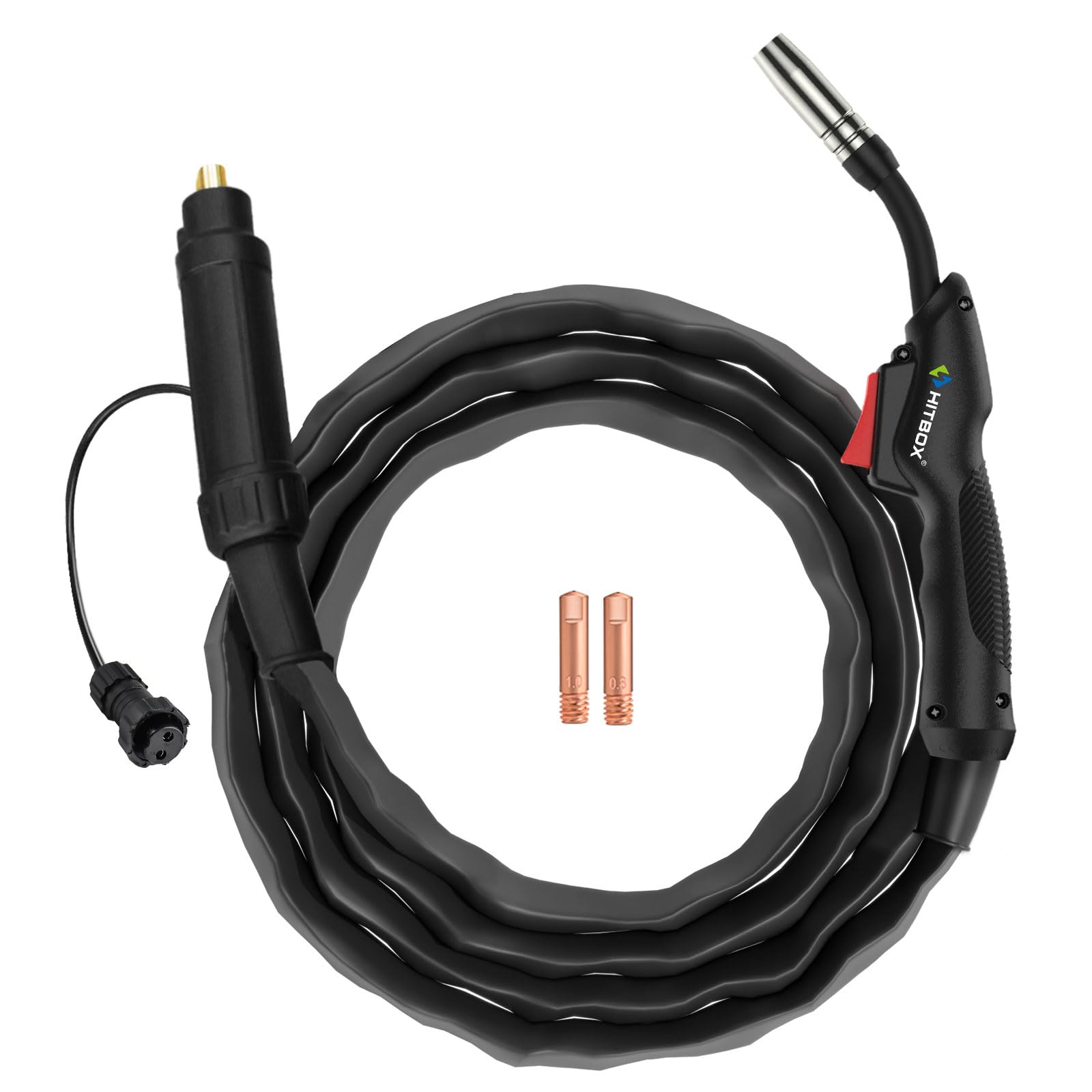 HITBOX Torche de Soudage MIG MB 14AK, 2.6m, Connecteur Euro