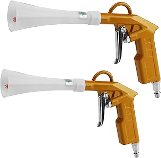 Air Blow Gun Car Detailing Cleaning Gun Quickly Blasts Dirt and Dust from Surface Combine The air Blowing Gun and dust Blowing Gun into one Car Washing Equipment Tool 2pack