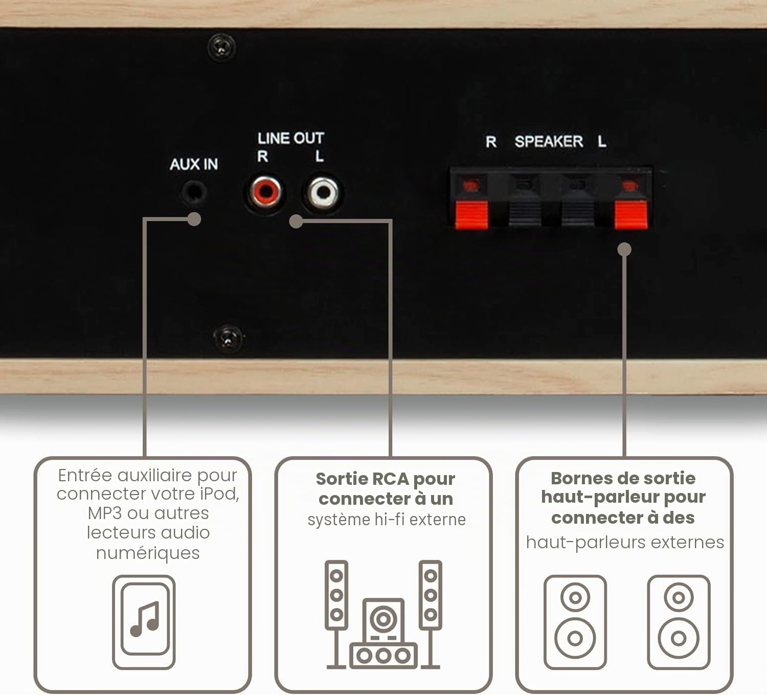 Crosley Gig Tourne-disque Bluetooth Nature