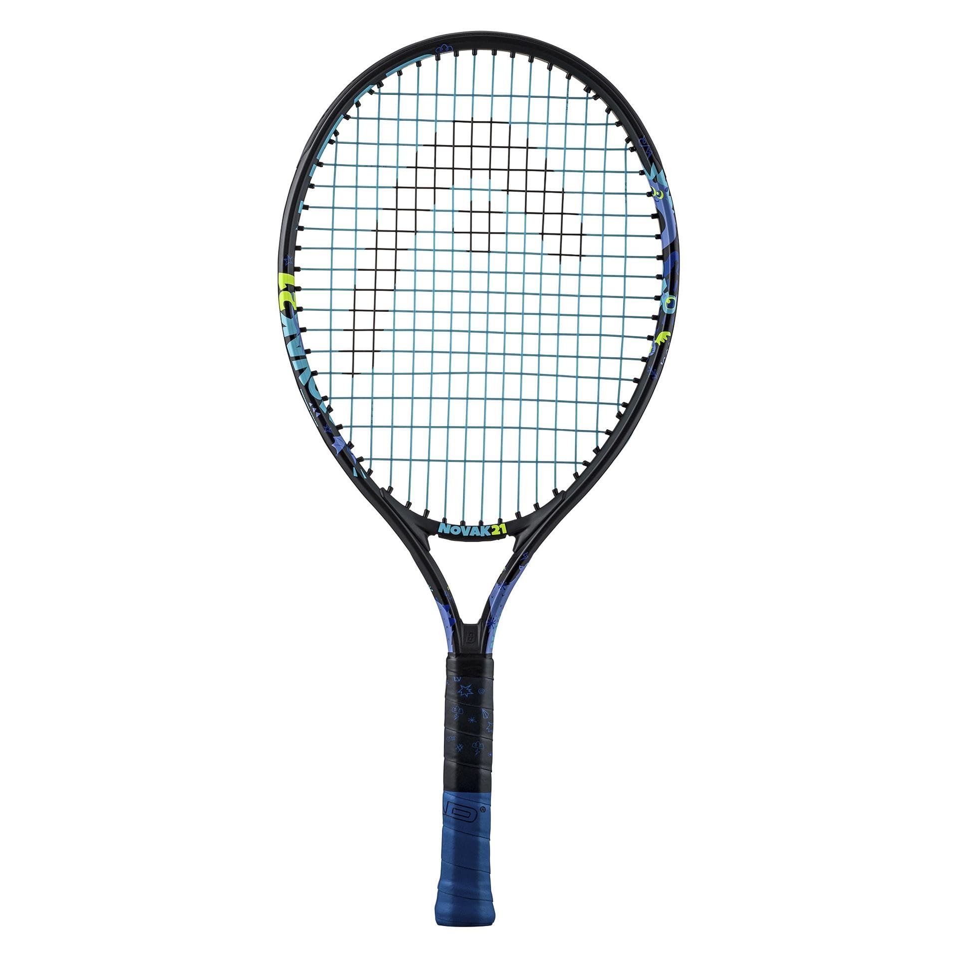 Kids Tennis Racket HEAD Novak 21 for Boys 4-6 Year Olds STRUNG - NEW/UNUSED