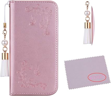 Amazon Co Jp Sony Xperia X Performance ケース Docomo So 04h Au Sov33 Softbank 502so エクスペリア パフォーマンス ケース 手帳型ケース Kodo 押しかわいい花柄 ストラップ付き 選べる7色 蝶柄 スタンド機能付き マグネット開閉 良質puレザーケース 財布型