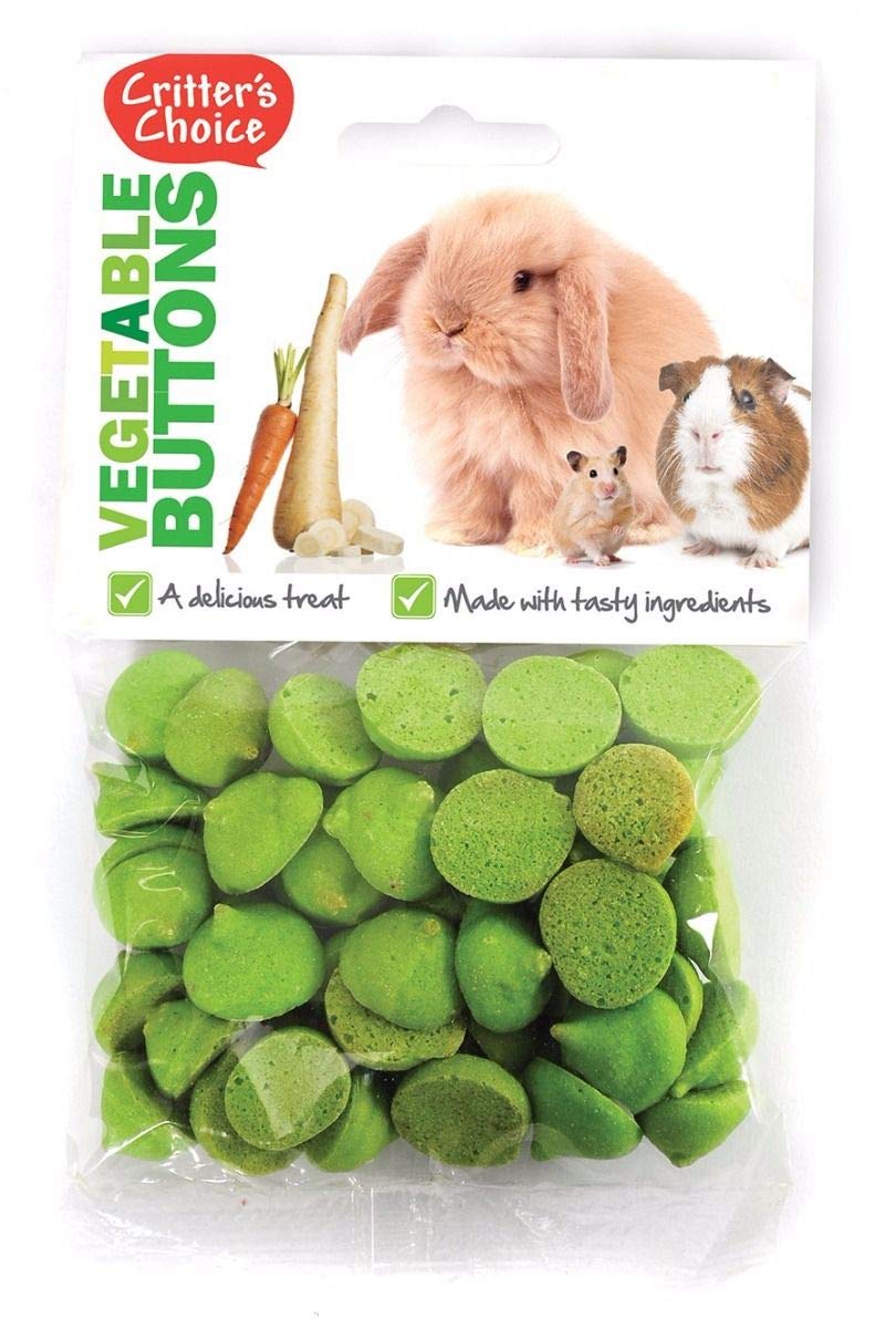 Critter's Choice Vegetable Buttons 40g