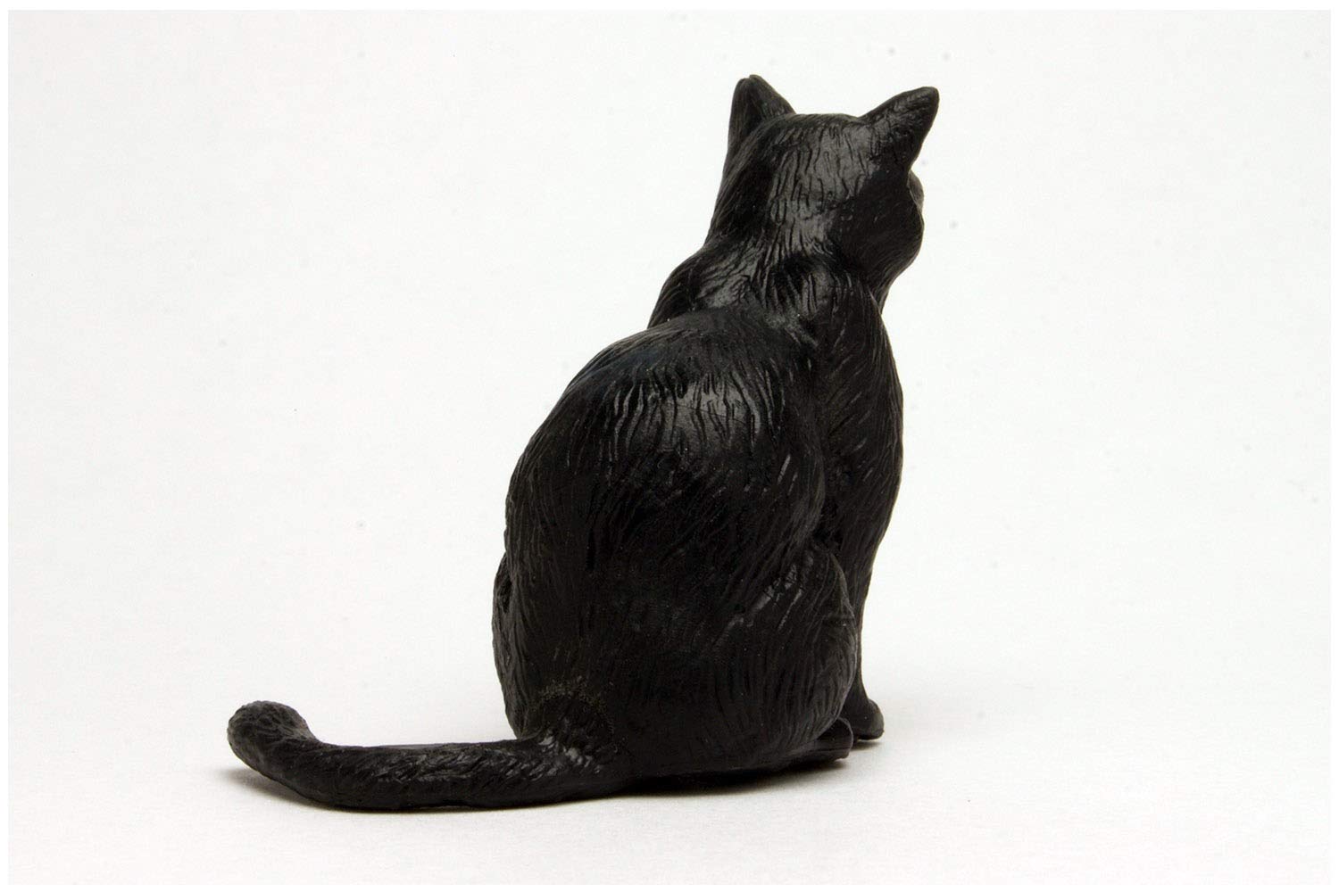 Amazon.co.jp: プラッツ 1/12 黒猫(座り) : ホビー