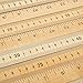 hand2mind Wood Economy Meterstick/Yardstick for School Classroom, Home, or Office (Pack of 10)