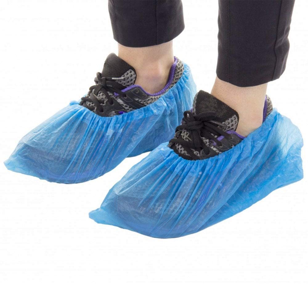 GTS Shoe Cover | Shoes, Boots, slippers Protectors | Waterproof, Non Slip Durable Covers | One Size Fits All For Office, School, Hospital (Pack 100) (B09GRR73QH) Amazon Price History, Amazon Price Tracker