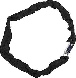 CLISPEED Cycle Locks for Bicycle Chain Lock Cable Bike Lock s High Strength Manganese Steel Black Bike Lock Cable Bike Safety Lock Scooter Lock Electric Car The Chain Bike Chain