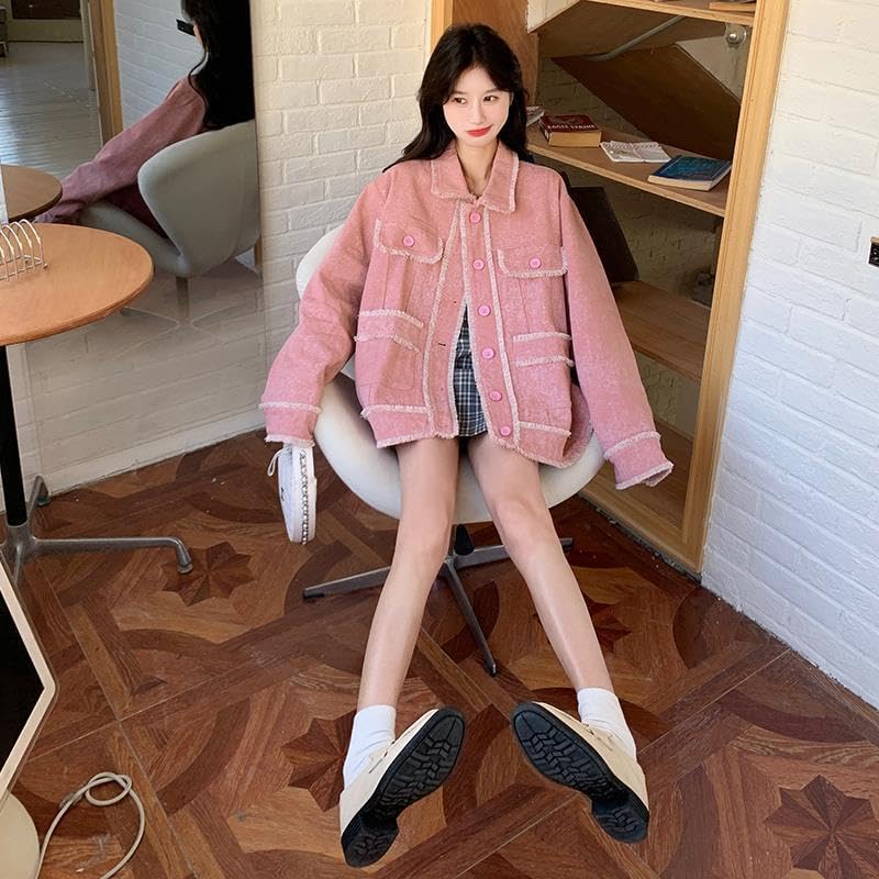 春の女子会に最適❤️ショートジャケットコート lia-250_1.jpg