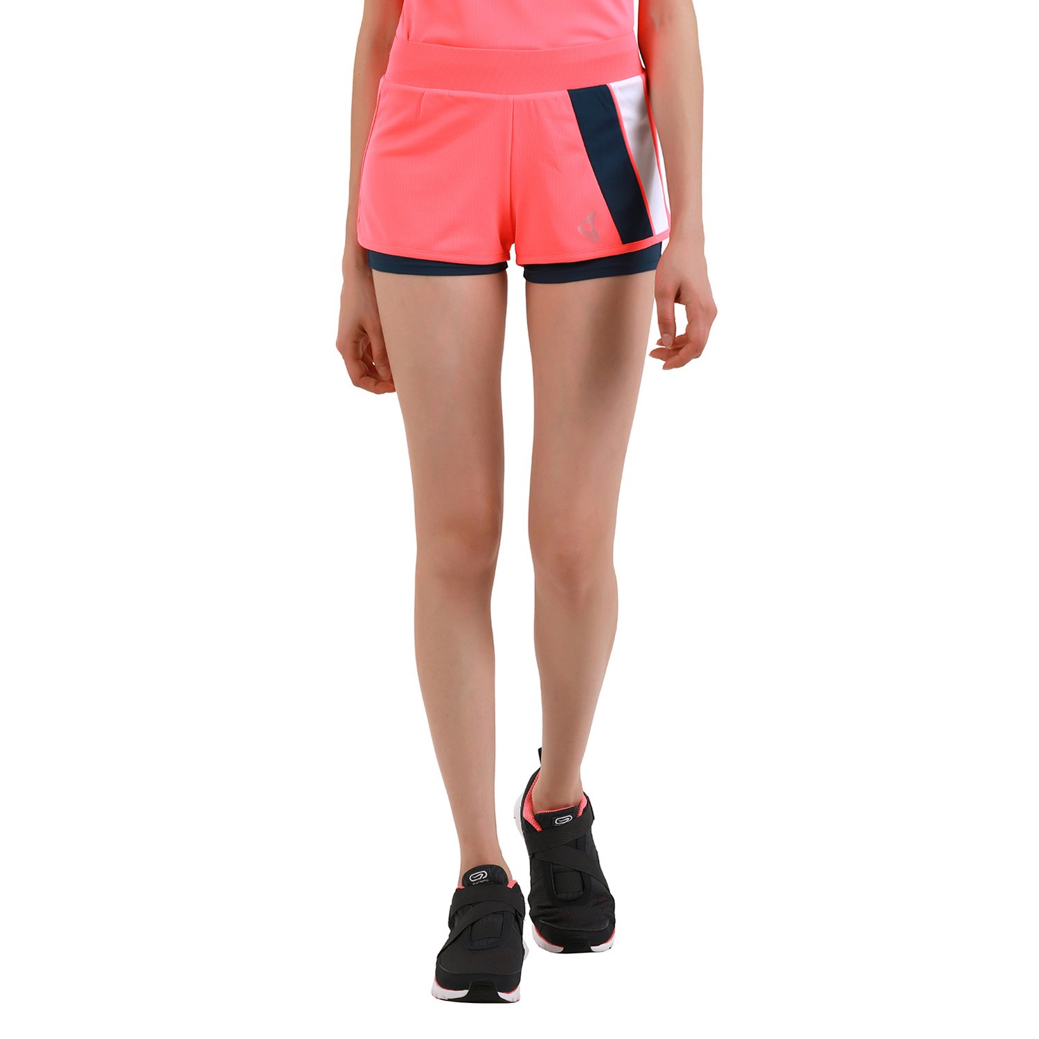 Women's Shorts (ZCW2490003BFUSCSMALL) Pink