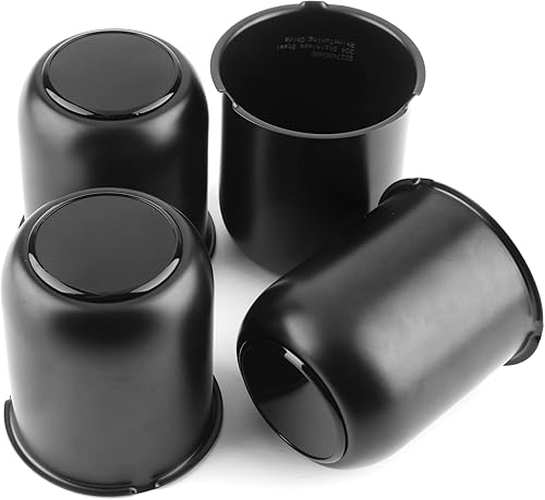 4 tapas centrales de rueda de remolque de 3.19 pulgadas, diámetro de 3.19 pulgadas, 3.62 pulgadas de alto, tapa de cubo de acero inoxidable para