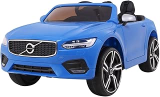 Azul Coche Electrico para Niños Auto Alimentado con Batería Vehículo Eléctrico Control Remoto Mustang BH-718A Aire libre y deportes Bicicletas, triciclos y correpasillos