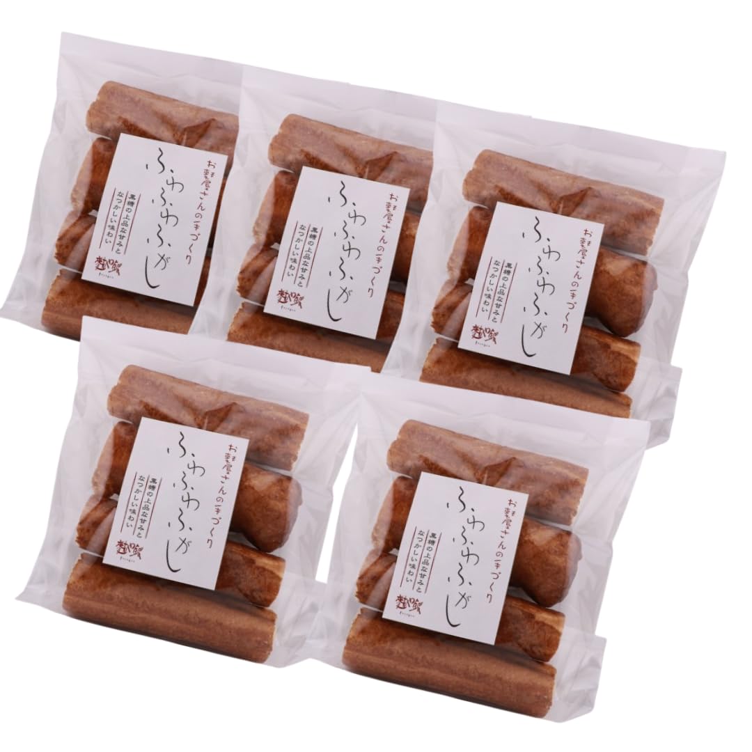 麩菓子様　確認ページ 楽天市場】【ふっくらサクッと】 手づくり黒糖麩菓子（5本入り