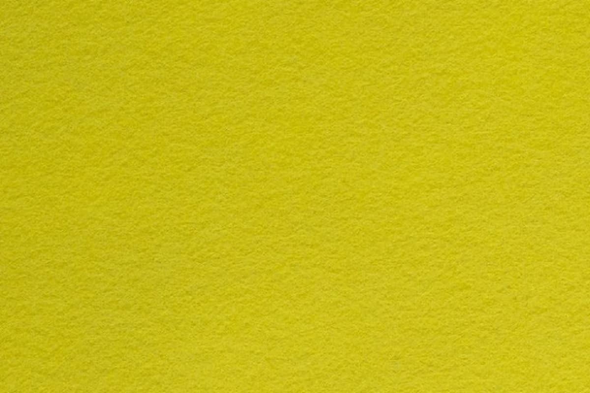 Feutrine souple jaune moyen 3 mm anti-effilochage pour découpe nette 10m