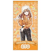 カラフルピーチ ビジュアルバスタオル からぴちピクニック えと