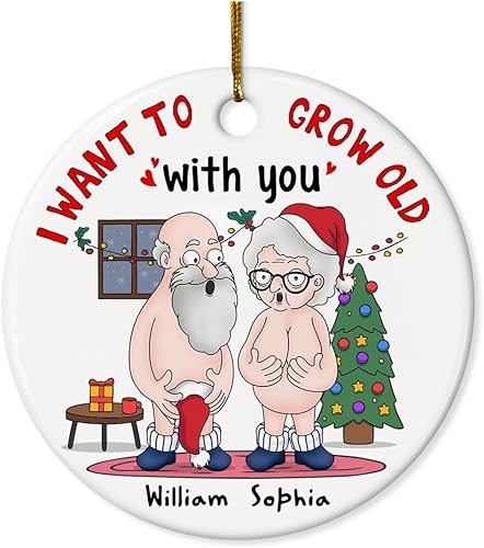 Miniatura 8 de Adorno personalizado para la primera Navidad como el señor y la señora, adornos de aluminio para boda, matrimonio, regalos de recuerdo, decoraciones