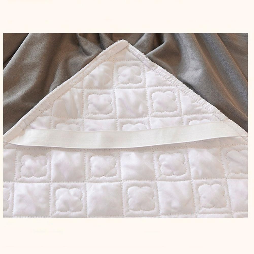 Bettdecke Set, Rüschen Tagesdecke, Bettüberwurf, Rüschenrock Tagesdecke, Bettrock Vollbett lang, Queen Size Bettlaken Set mit Bettrock(B,180x200CM/71x79in)