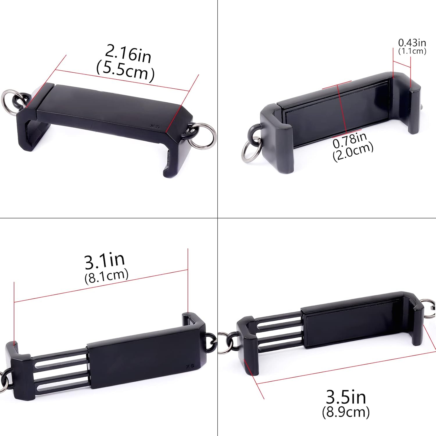 Portable Crossbody Phone Lanyard - Adjustable Metal Chain Case