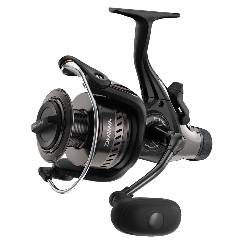 Daiwa Emcast Bite and Run 4500A Spinning Reel, Black
