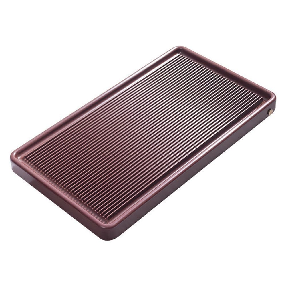 Mesa de Té Bandeja de Te Bandeja de té, Mesa de té for el hogar, Juego de té Simple de Kung Fu, Bandeja de té Rectangular, mar de té Bandejas para Servir Comida(60 * 30 * 5cm)