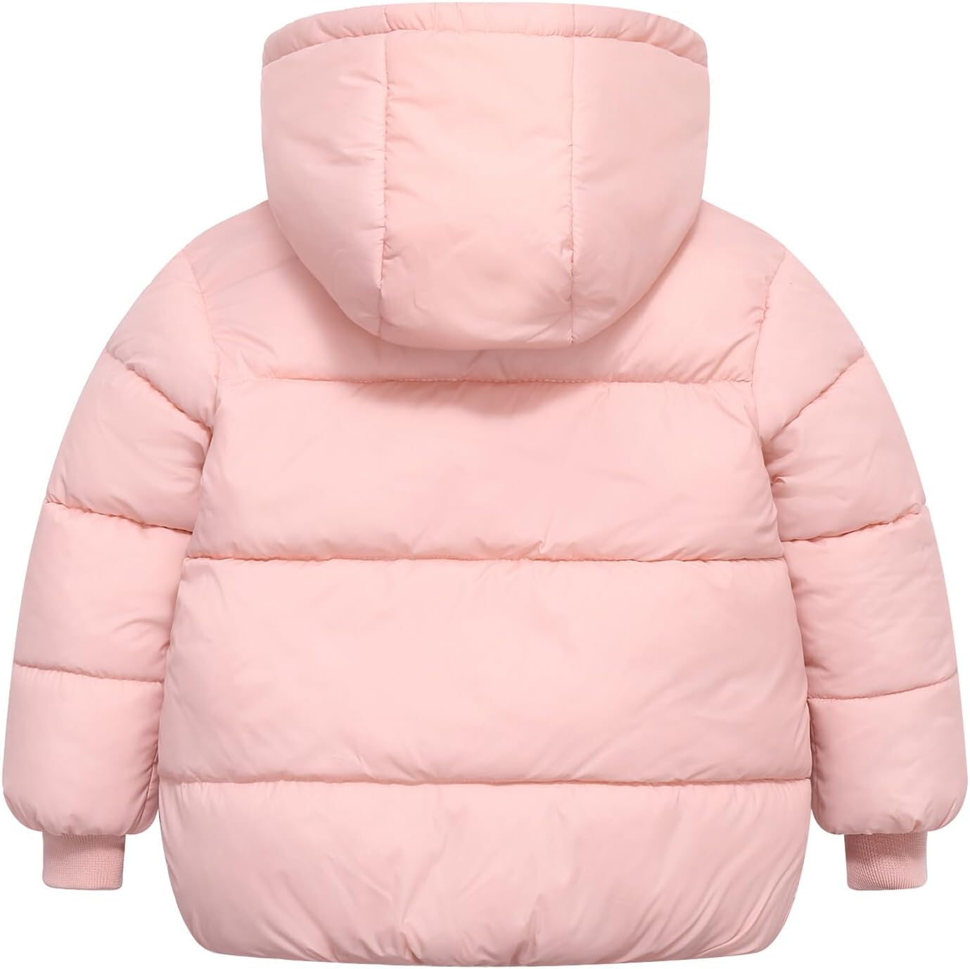Happy Cherry Toddler Baby Boys Girls Winter Coat with Detachable Hooded Windproof Fleece Lined Winter Down Jacket 1-6 Years