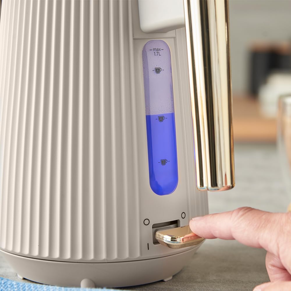 Russell Hobbs Bouilloire électrique 1,7L 2400 W Brontë beige mat 26751-70