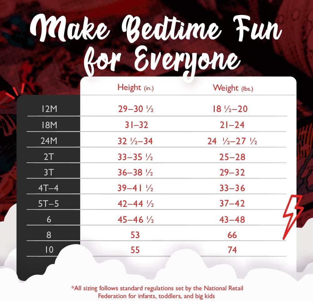 Marvel Boys' 6-piece Snug-fit Cotton Pajama Set, Soft & Cute for Kids, Comfortable Nightwear - Image 7