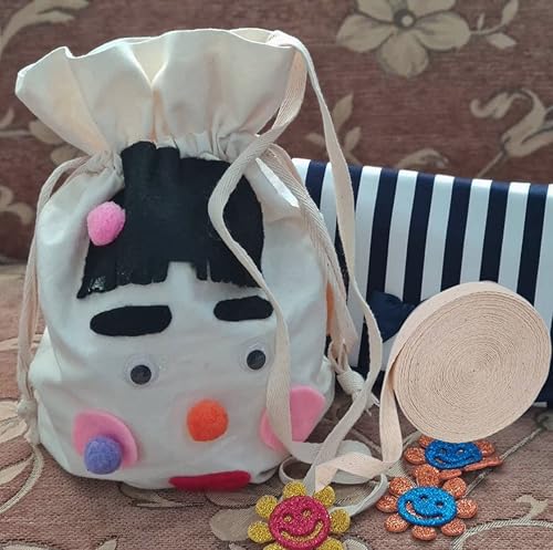 Miniatura 8 de Cinta de sarga de algodón de 38 pulgadas x 10 yardas, patrón de espiga de tela suave, cinta al bies para costura, encuadernación de San Valentín,