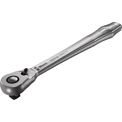Wera - 4013288174062 05004064001 8004 C Zyklop Full Metal Ratchet with Switch Lever, 1/2" Drive