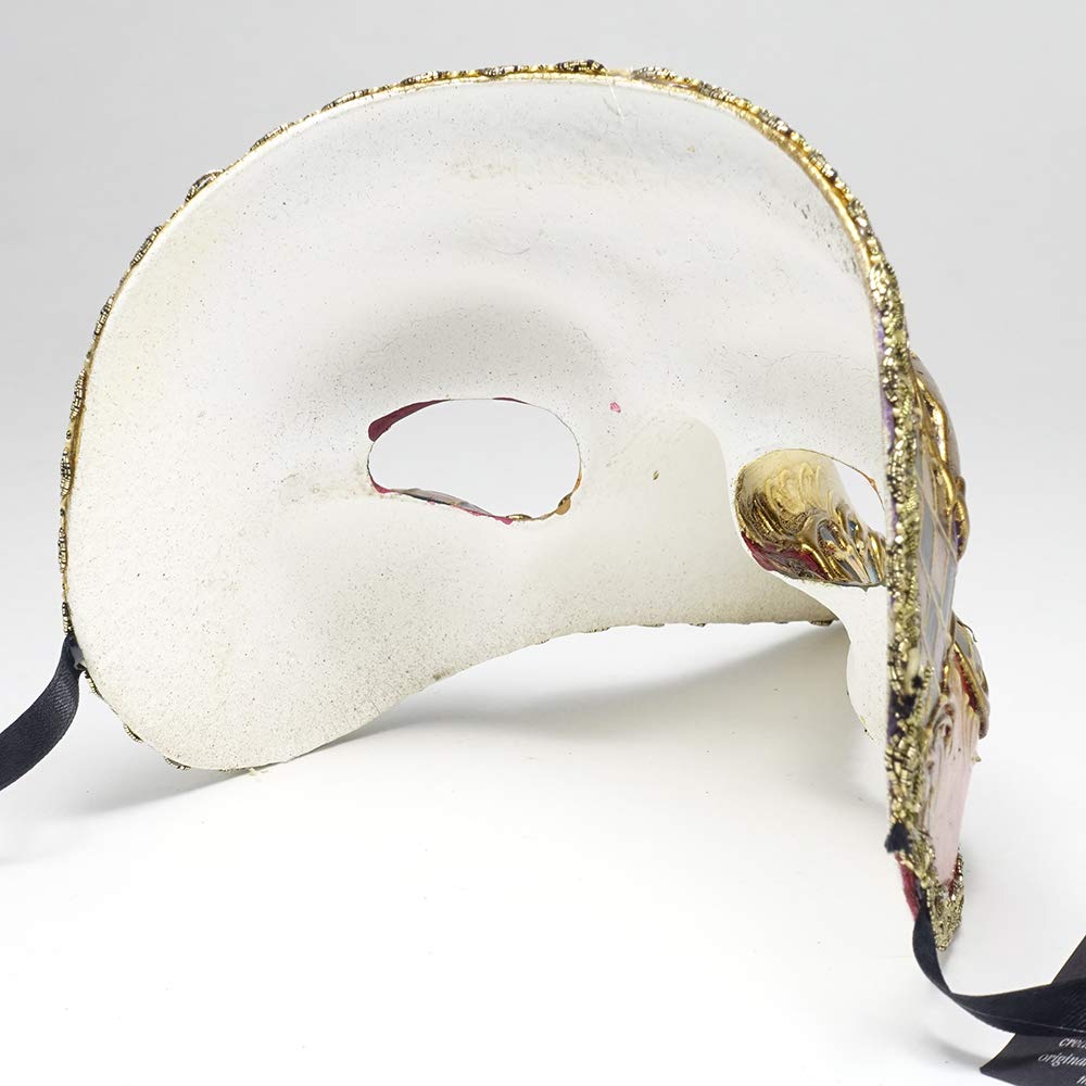 Amazon.co.jp: イタリー製 マスケラ 仮面 【Capitano】カピターノ 隊長