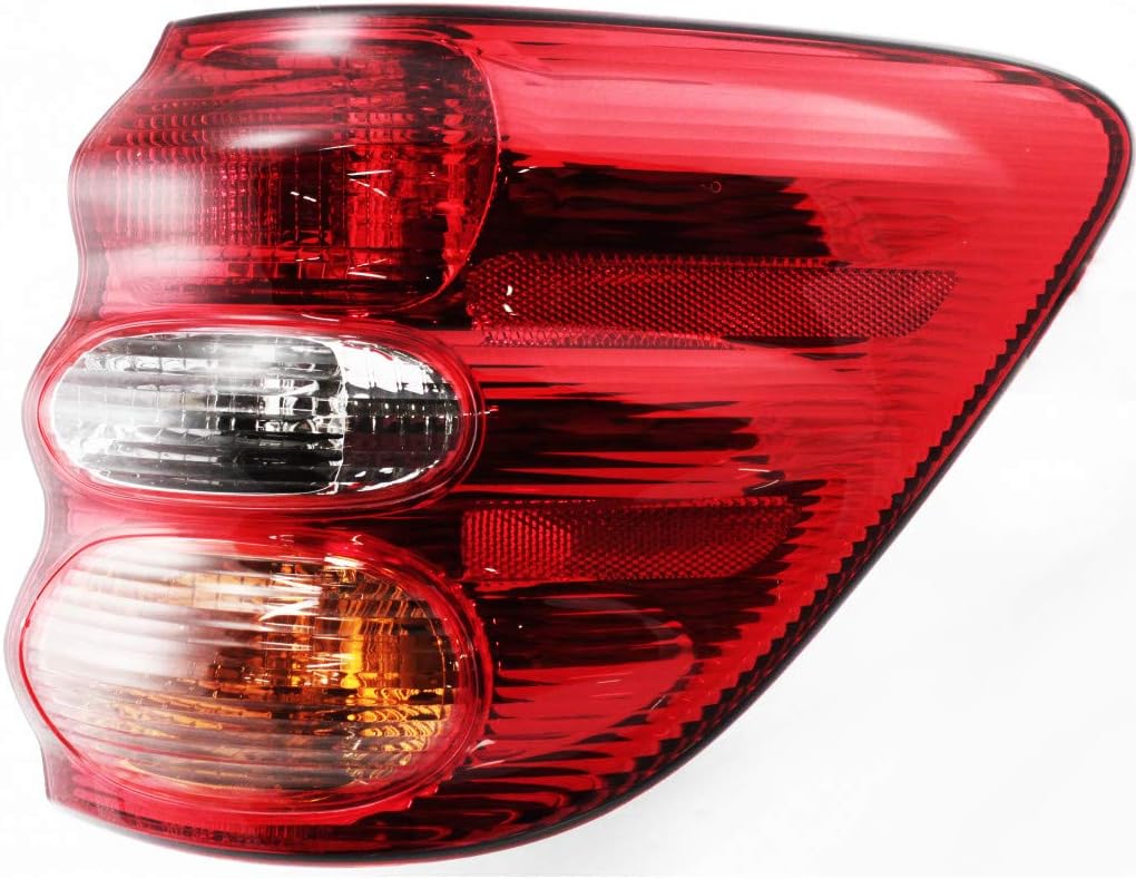 CarLights360: For Toyota Sequoia Tail Light Assembly 2001 2002 2003 2004 Passenger Side DOT Certified For TO2801149 | 81550-0C020