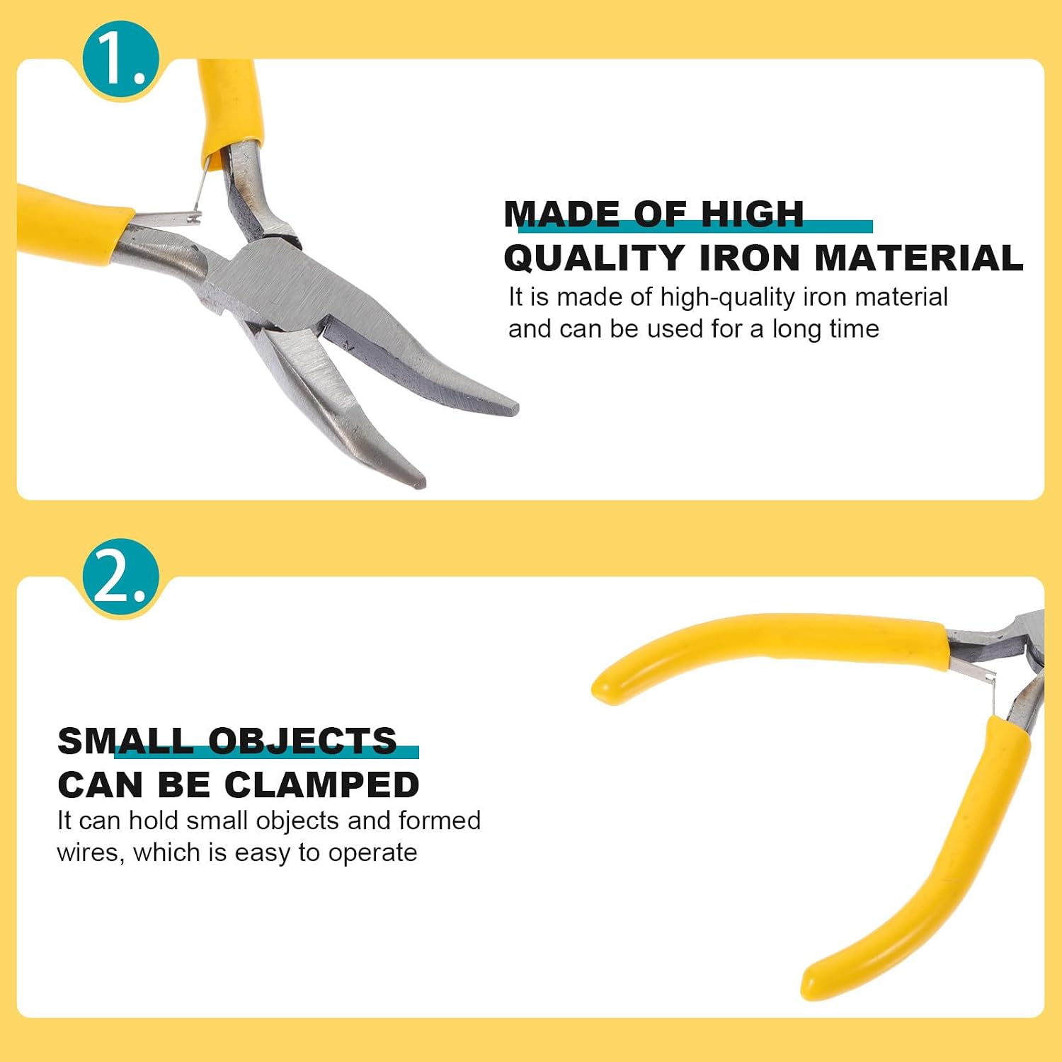 6pcs Mini DIY Jewelry Pliers for Wire Wrapping and Loop Forming