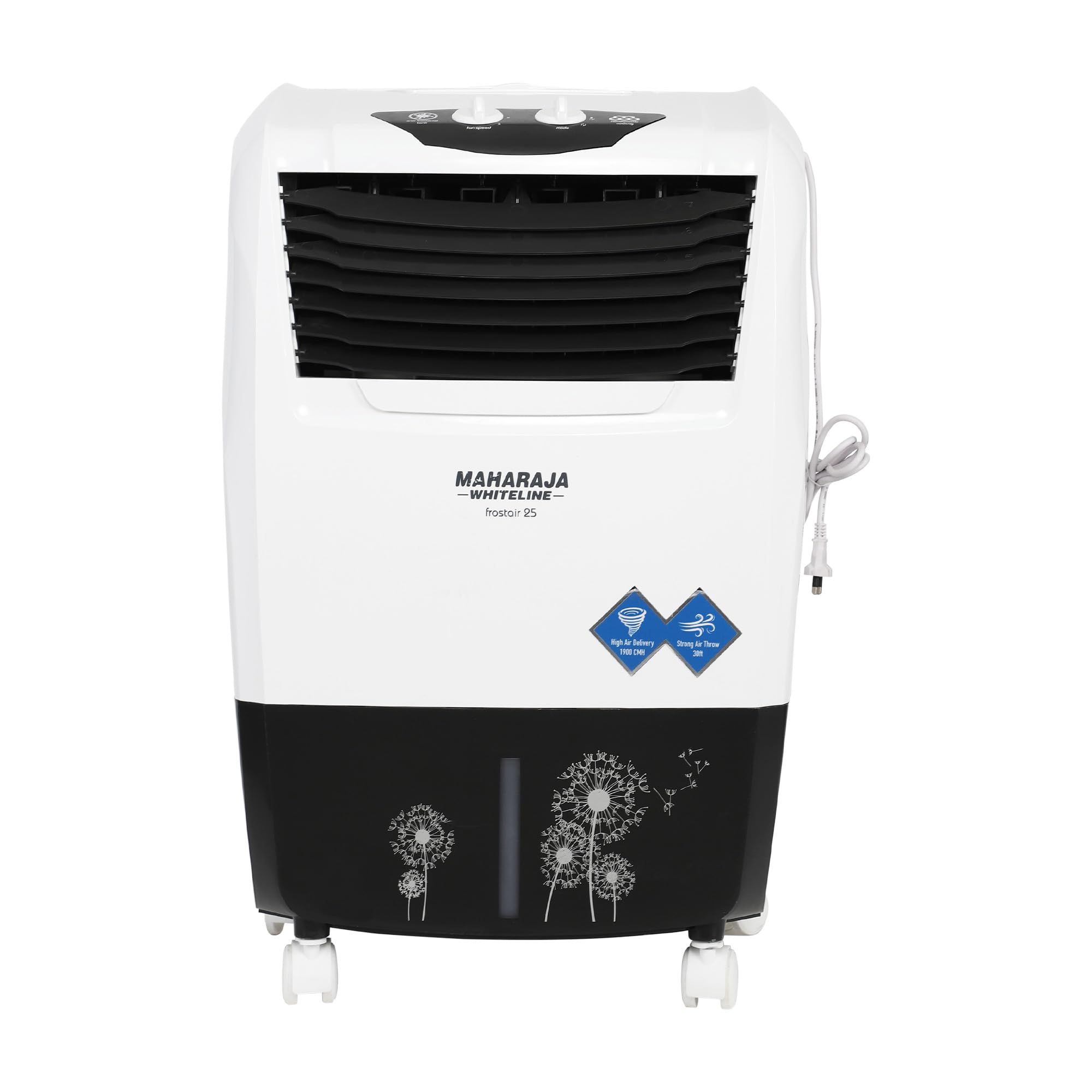 Maharaja Whiteline Frost Air 25 Air Cooler | 22 Litre Anti-bacterial Water Tank | Durable Honeycomb Pads | Submersible Pump Motor | Personal Air Cooler| White and Grey | 2 Yr Warranty-image-25