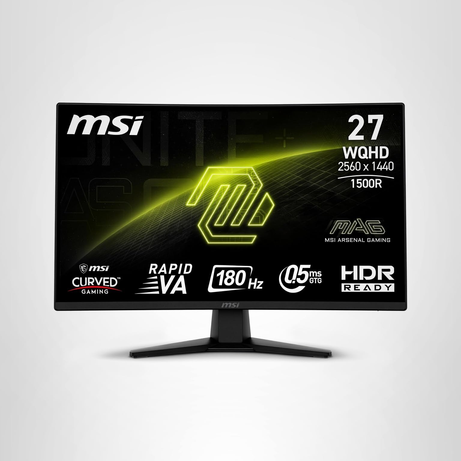 Amazon.com: msi MAG 274CQF 27-inch 2560 x 1440 (QHD) Curved