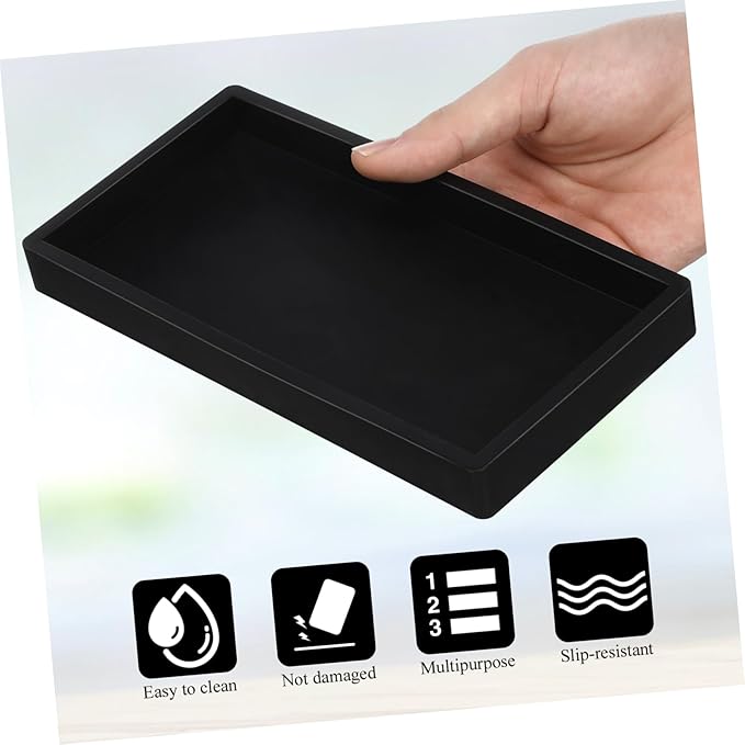 Bandeja Organizadora de Baño de Silicona Antideslizante Zerodeko miniatura 4