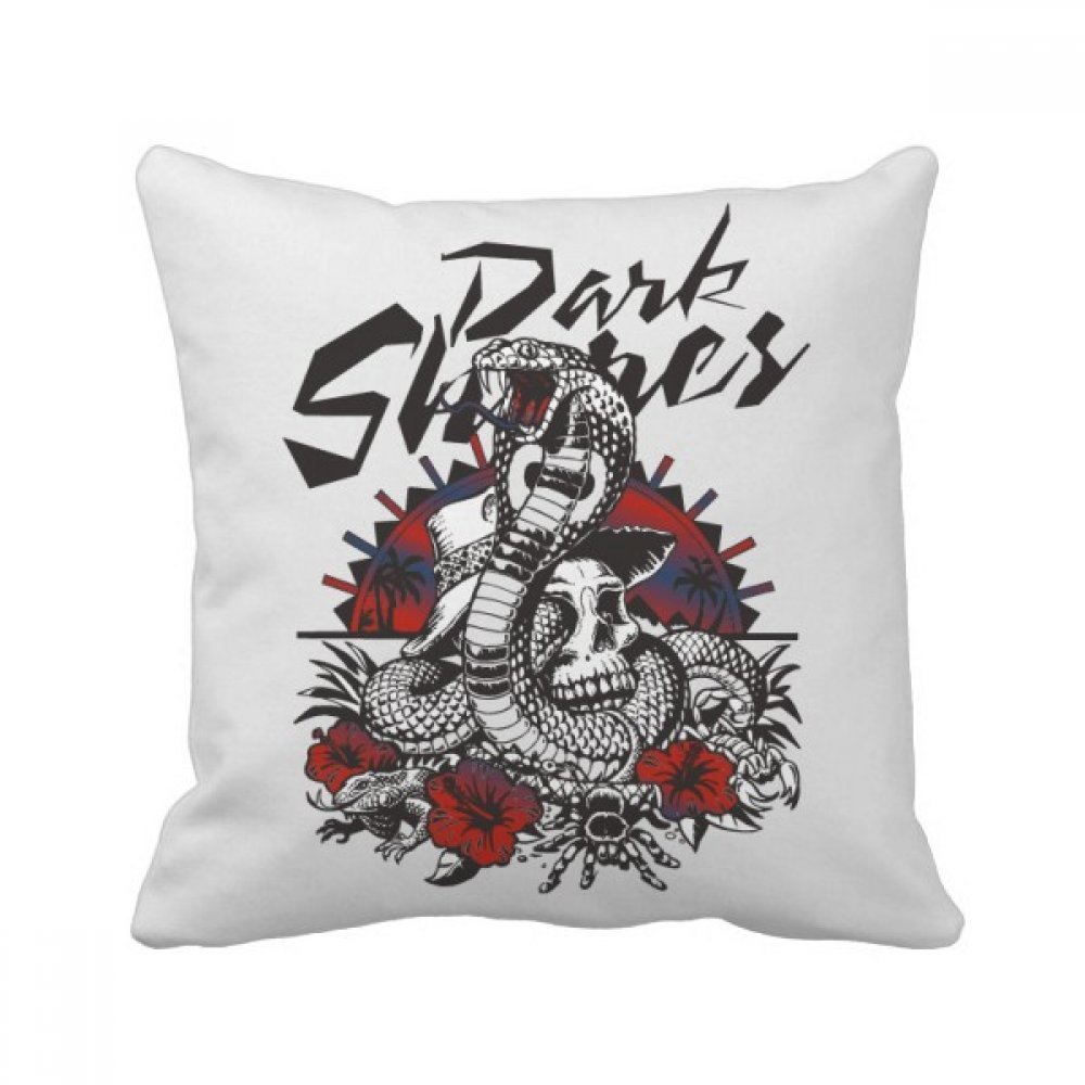 Coussin de canapé motif animal 40x40 cm décoratif multicolore cartoon