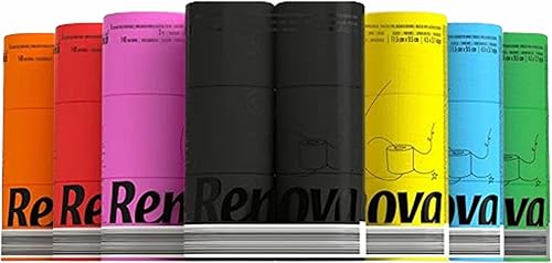 Miniatura 8 de Renova - Papel higiénico de colores perfumado, Azul